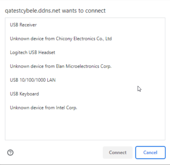 USB Redirection v7.0 Thinfinity® Remote Workspace